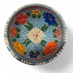 hand-painted Turkish ceramic bowl mini